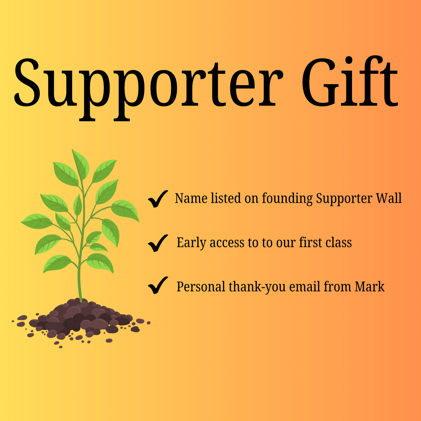 Supporter Gift