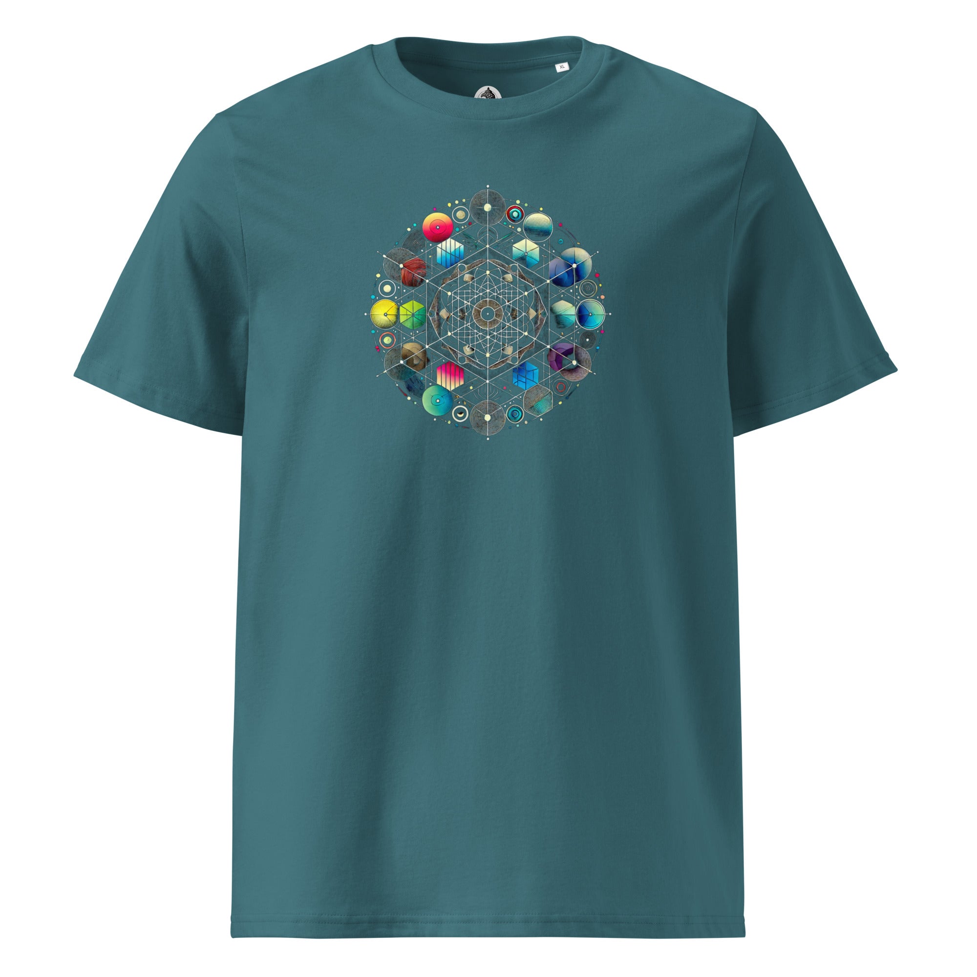 Unisex Organic Cotton - Colored Mandala - T-Shirt – Satori